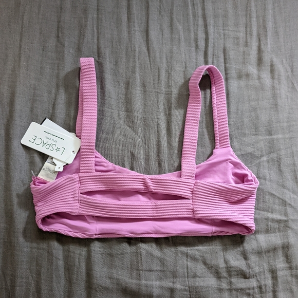 L*Space Jess Sol Bikini Set Rosebud Pink - Picture 4 of 8